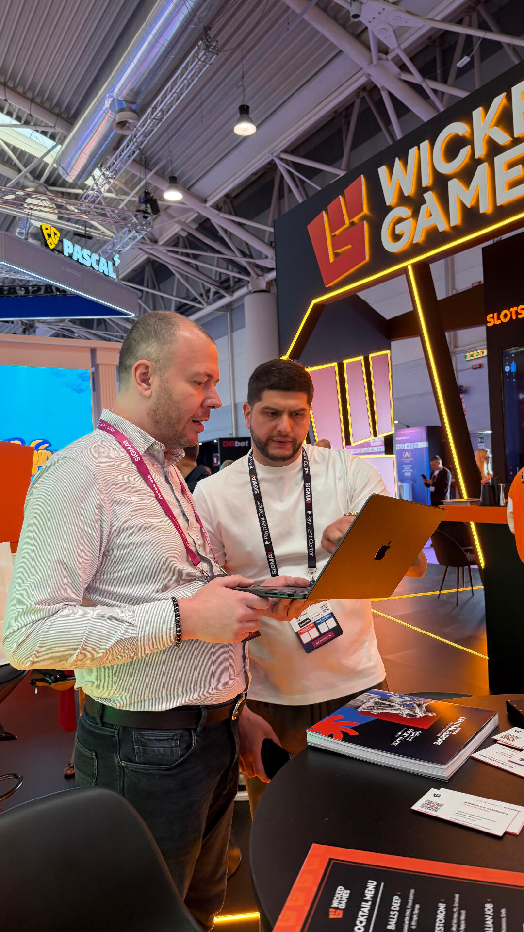 On stage, iGaming summit