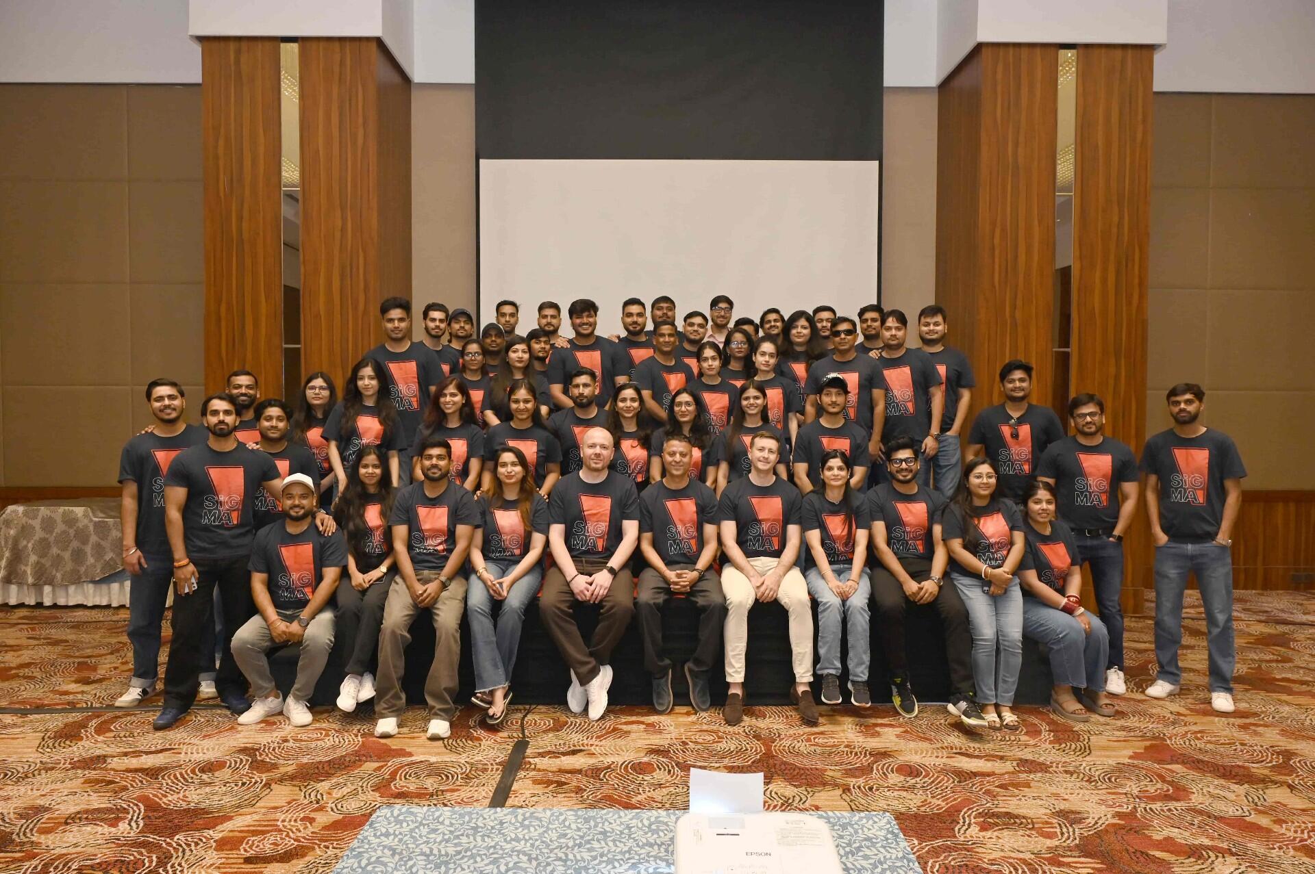 SIGMA team offsite, full crew